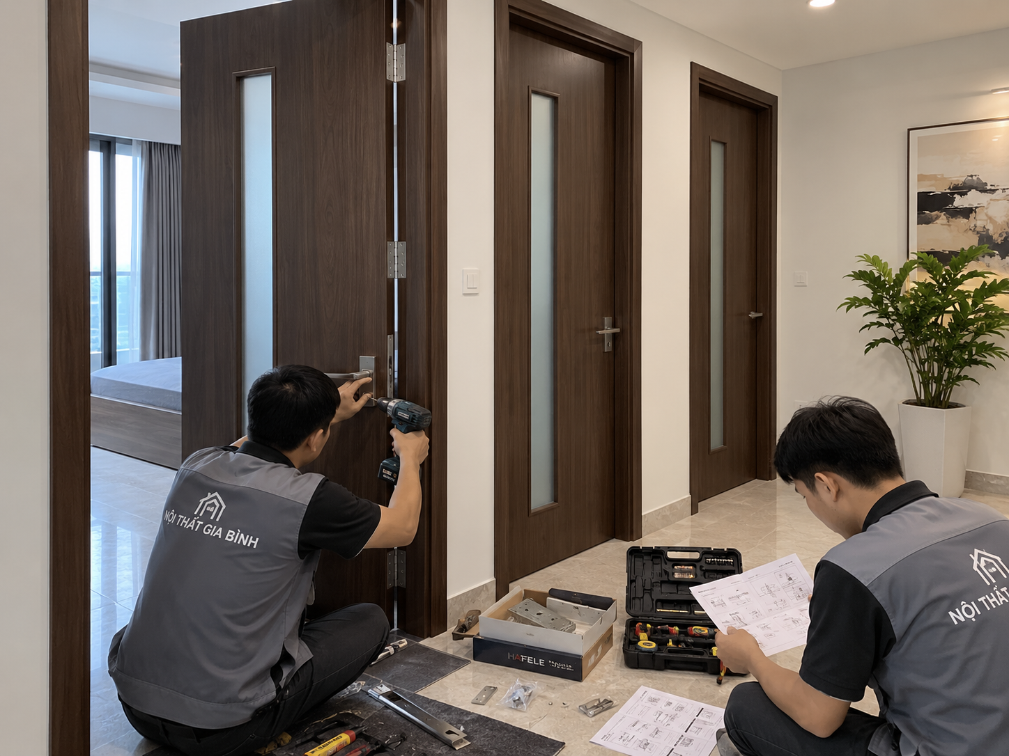 Căn chỉnh cánh và phụ kiện